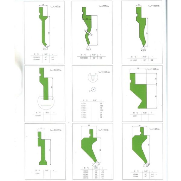 дно стальной пластины длины Toolings 3.2M тормоза прессы 42CrMo LVD гнуть умирает