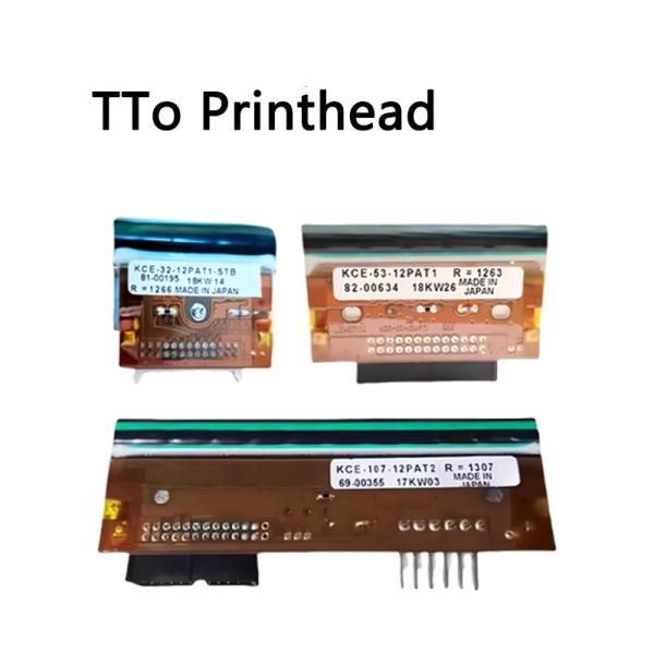 3mm Thermal Transfer Printhead High Resolution 300 Dpi QR Codes TTO Printheads