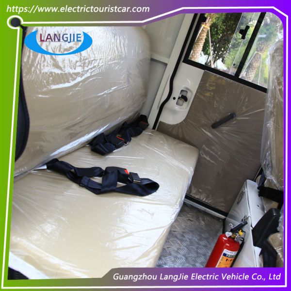 5-местный 72V электрический патрульный автомобиль Электрическое транспортное средство с большим светом сверху