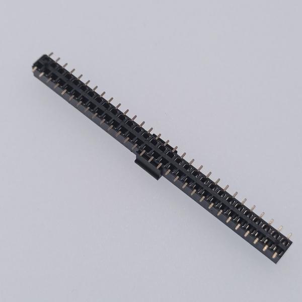 2x30 Pins Female Header Connector Telecommunication 2.54 Mm Pitch Header