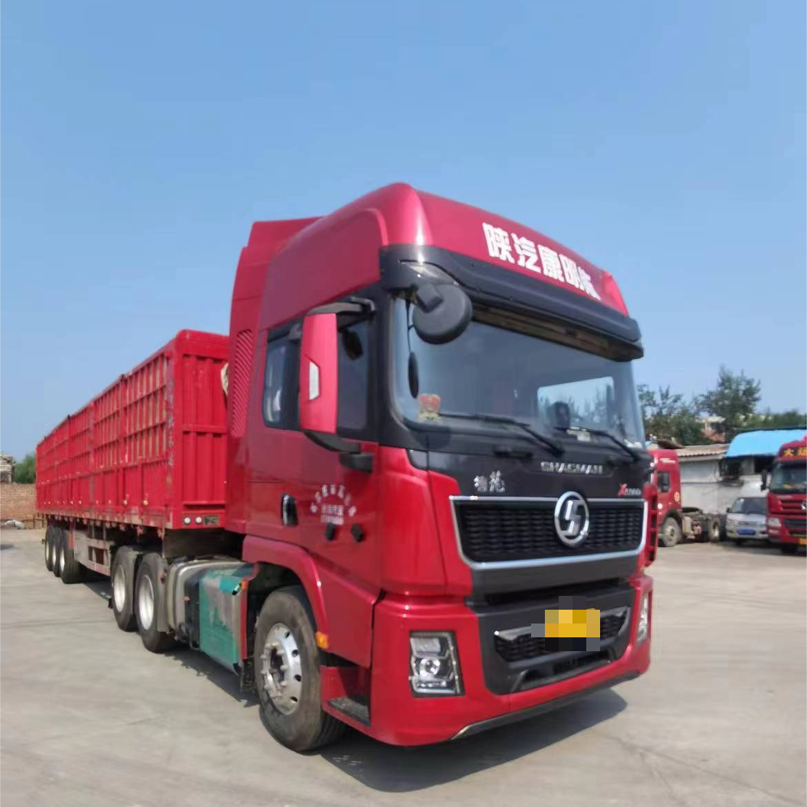 Air Suspension Driver's Seat Shacman X5000 Heavy Duty Trailer Head Used Tractor Truck