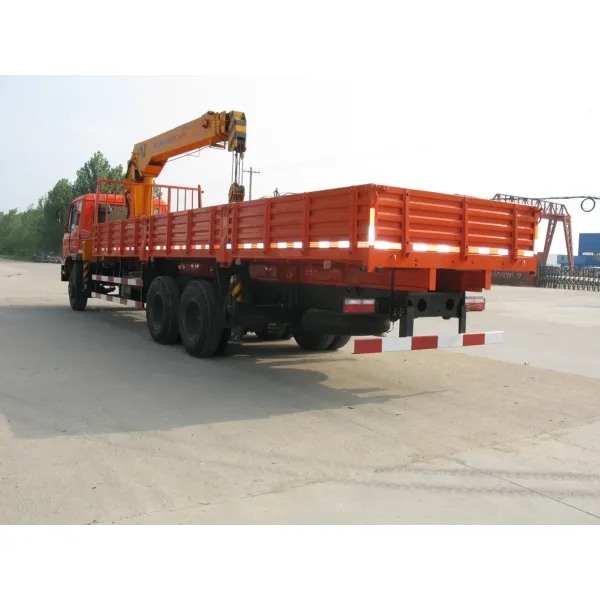 Dongfeng/HOWO/Foton/FAW 6*4 10ton Hoisting Truck Mounted with Hydraulic Straight 4-Arm Telescopic Boom Crane