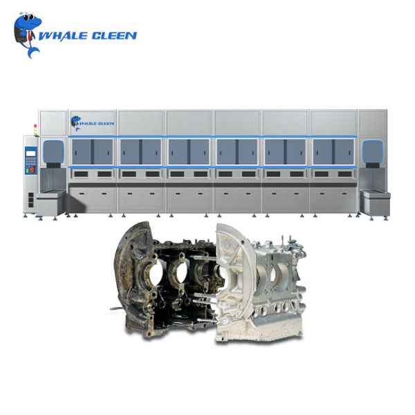 SUS304/SUS316 2400W Industrial Ultrasonic Cleaning Machine 175L Through Type with Metal Belt