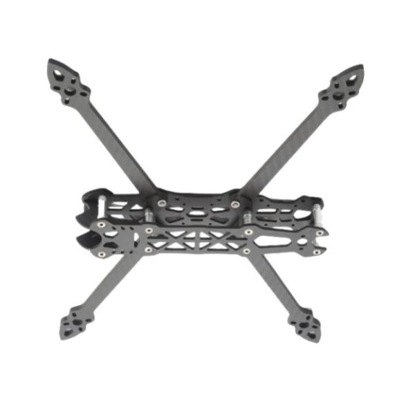 Hot Selling DF -V2 10inch FPV Carbon Fiber Freestyle Drone Frame with Arm 7mm Weight 310g for RC Racing  Long Range Drone Part