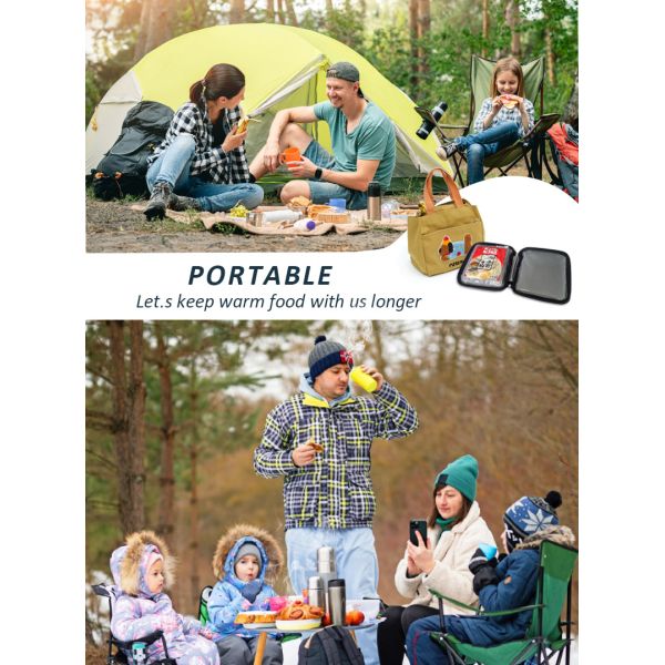 12В электрический нагреватель питания заряжаемый нагрев теплый электрический многоразовый нагреватель питания