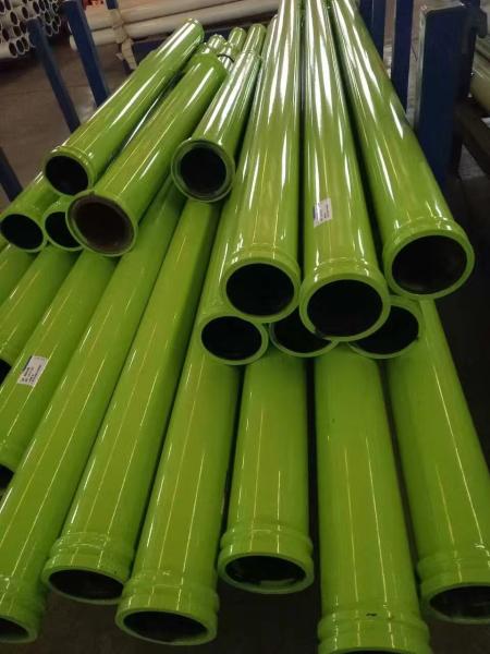 Straight Concrete Pump Pipeline Concrete Pump Parts For Semi Dry Shotcrete Machinery
