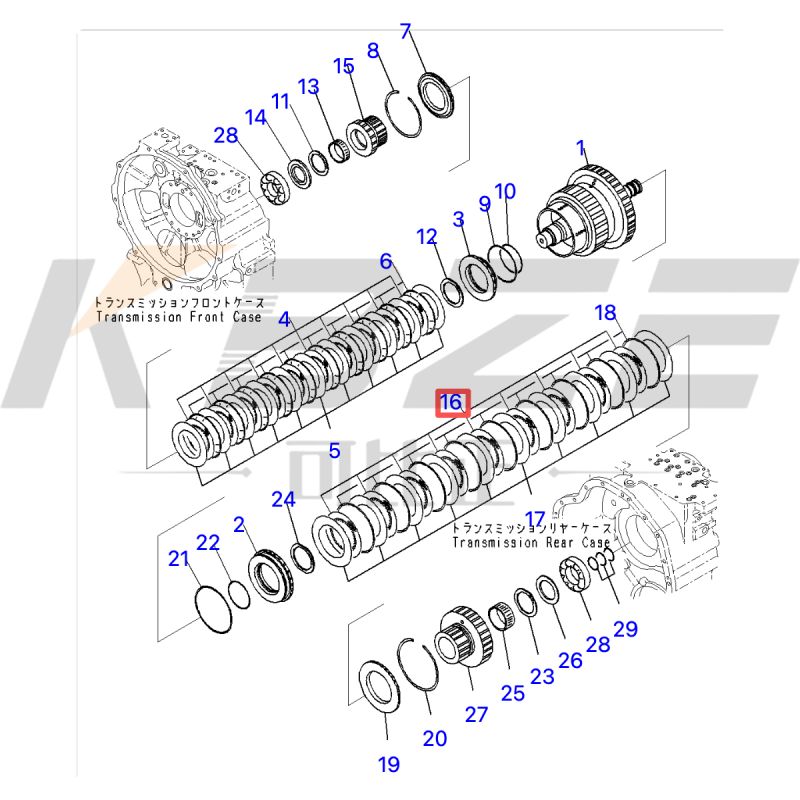 KBZE 714-07-12670 7140712670 OEM QUALITY FRICTION DISC FOR KOMATSU WA200 WA250 WA300 WA320 WA380 WA400 WA450 WA480 HM250 HM300 HM400