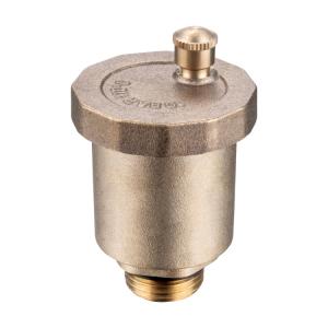 Male Thread Automatic Air Vent Exhaust Valve Brass Material