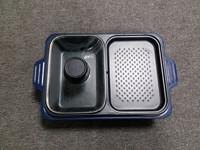 2 In 1 Cooker Household Electric Smokeless Indoor Grill Barbecue BBQ Grill Machine