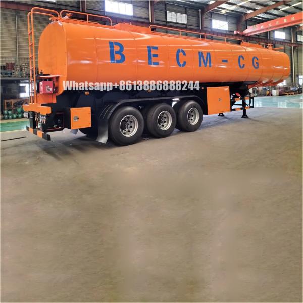 40000 Liters Liquid Supply tank Transport Semi-trailer  for Export   Water Reducing Agent Transport Semi Trailer
