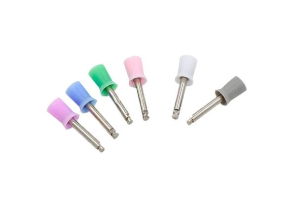 Copo colorido abrasivo dental de Prophy do silicone padrão do CE para a clínica dental