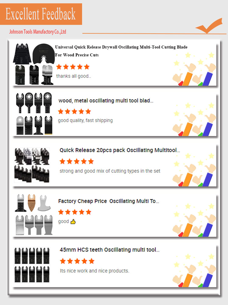 Инструмент металла Bi осциллируя Multi увидел лезвия для набора коробки древесины металла 20pcs