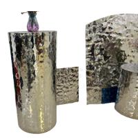 ofício decorativo do metal da fabricação da superfície da ondinha da água do espelho 8k