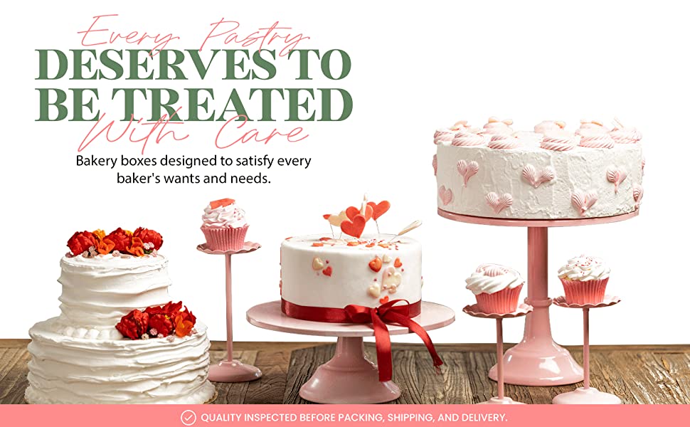 ISO9001 сертифицированные специальные коробки для тортов для свадьбы и дня рождения 10x10x5 20x20x8