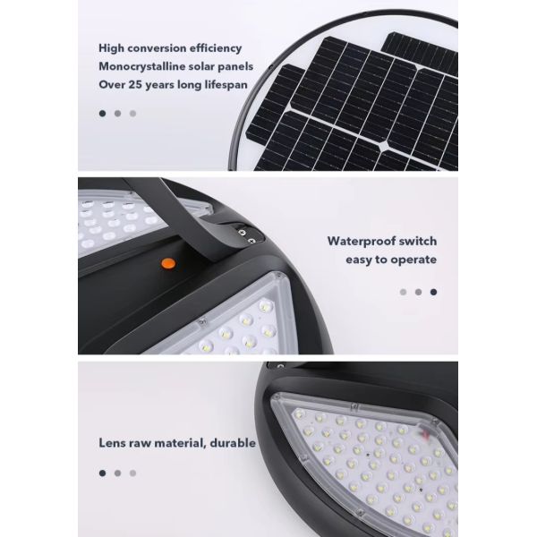 Vintage Solar LED Garden Light Weatherproof LED Solar Lights for Outdoor Decor Pathway Illumination