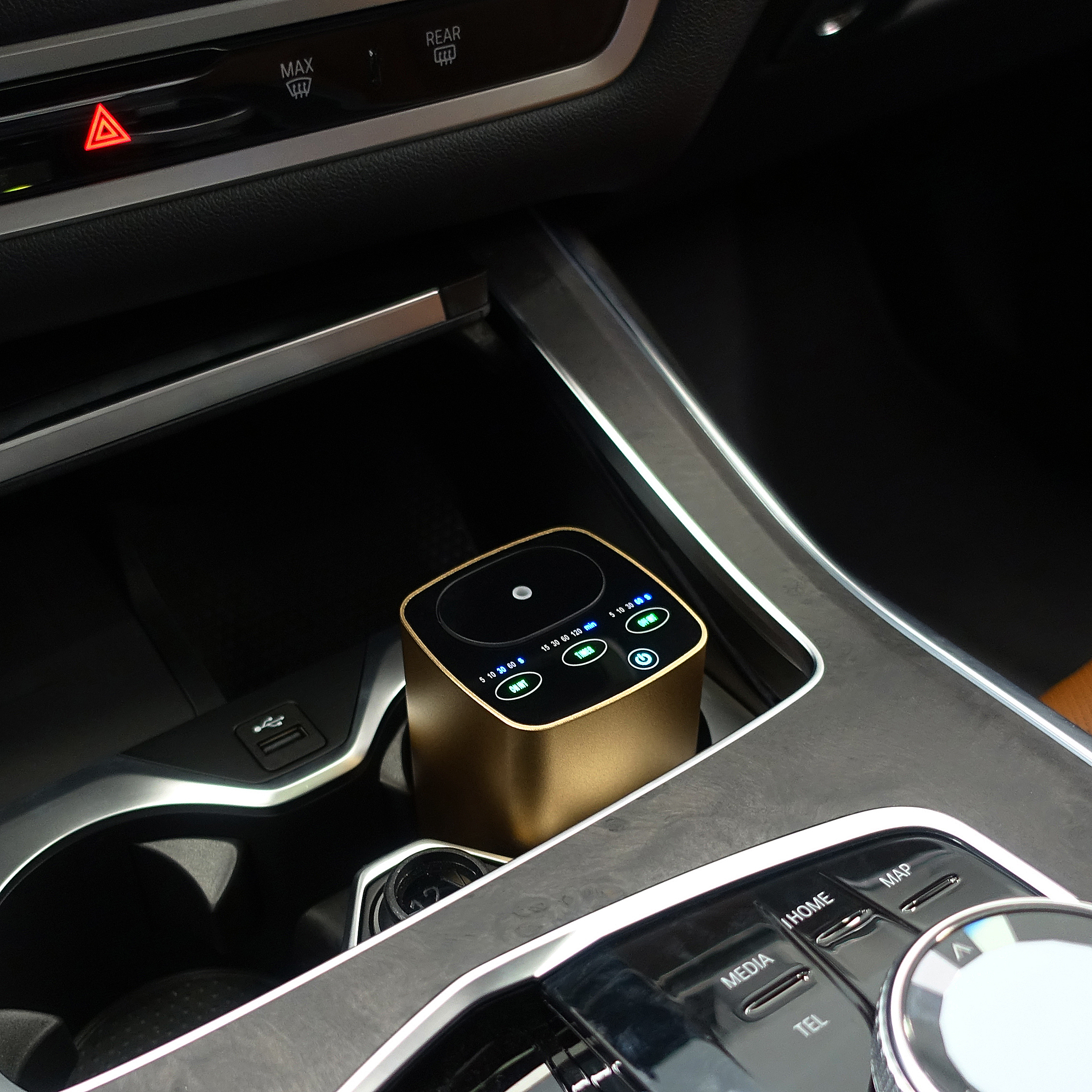 Battery Powered Wireless USB Travel Portable Home Essentials air Fresher Pure Car Essential Oil Waterless Diffuser