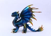 Projeto múltiplo de Dragon Animal Garden Ornament Rustproof do metal do ODM