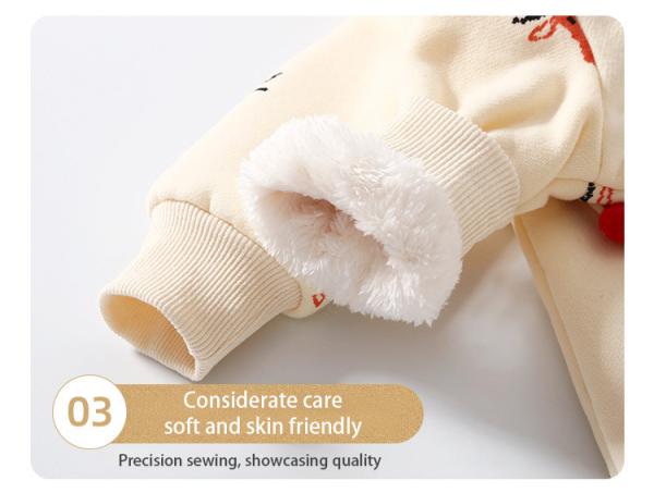 Kids clothing winter children clothes Christmas elk Christmas pajamas Jumpsuit Baby rompers toddler clothing
