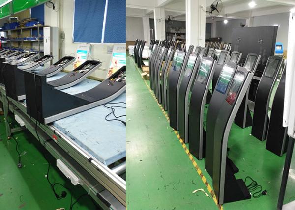 2021 new design Payment kiosk with capacitive touch screen and thermal printer build in come with Android or Windows OS