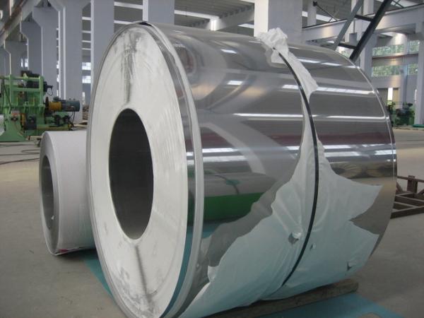 Mirror ASTM 430 Stainless Steel Coil Decoiling Welding 0.3mm - 3mm