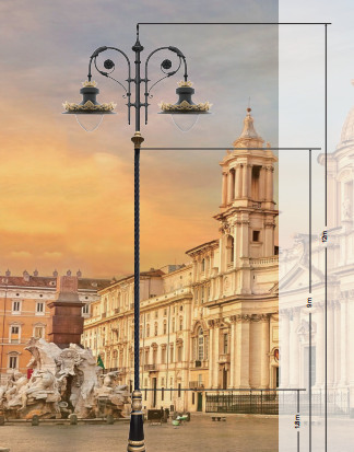 100 освещение ландшафта СИД ватта DLC 140LM/W коммерчески