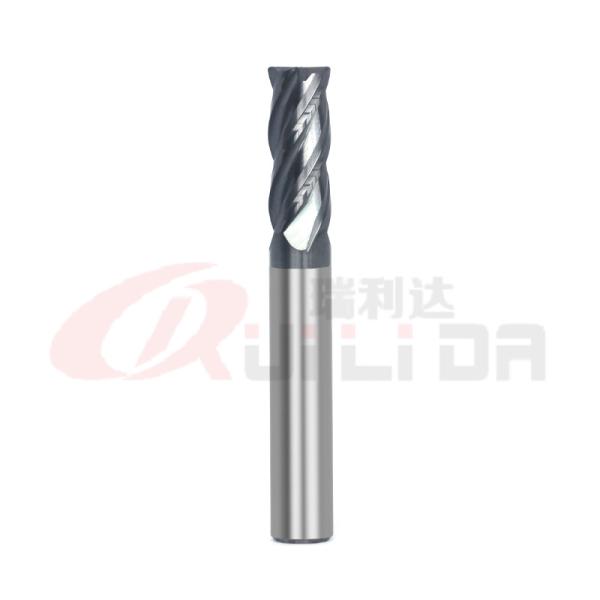 1/4 1/2 3/8 Radius Corner Rounding End Mill Cutters HRC50 4Fl Nano Black Coating
