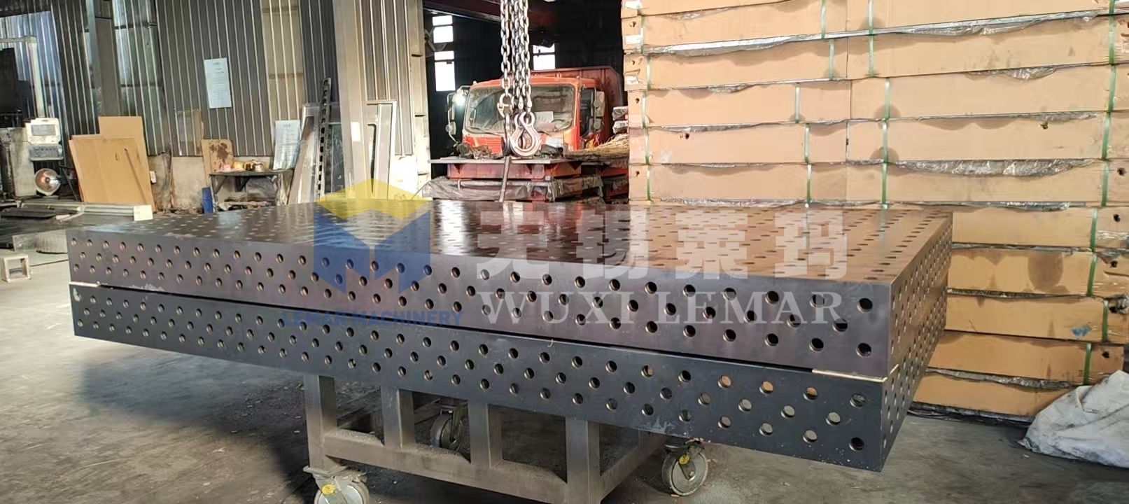 Durable D28 Large Nitrided Heavy Metal 3D Welding Fixture Table