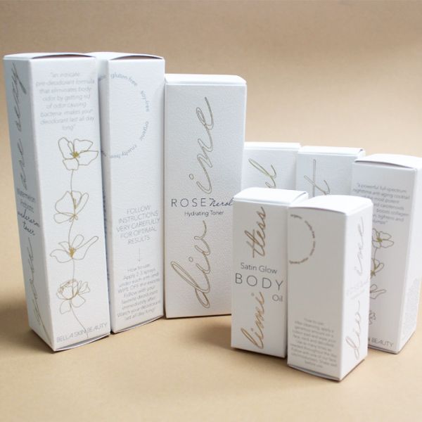 Eco-Friendly Makeup Packaging Box Of Essential Oil Bottle With Custom Design