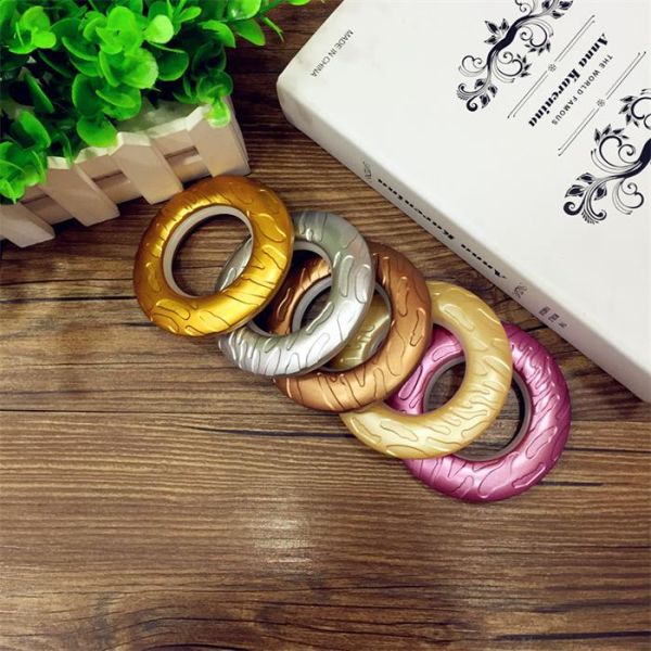 Fashion Prime ABS Plastic Custom Curtain Rings Circles Rod Accessories