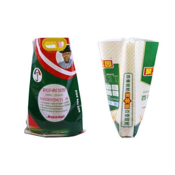 30LB 50LB Plain Woven Polypropylene Feed Bags Environmental Friendly