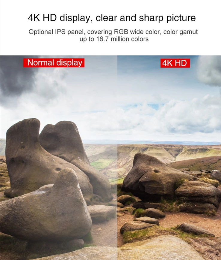 экран 1920x1080 4k LCD соединяя, LCD обшивает панелями для видео- стены 6ms Repond