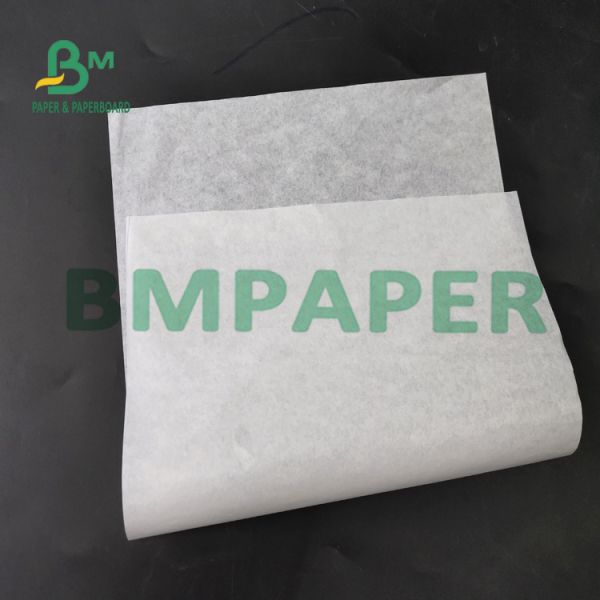 40g 45g Laminating Grade MG White Kraft Paper For Wrapping Edible Items 40g 45g Ламинирующий класс MG Белая крафт-бумага для упаковки пищевых продуктов