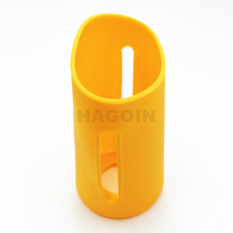 Silicone Purple Rubber Grip Bottle Cup Grip Heat Resistant Sleeve Grip Holder