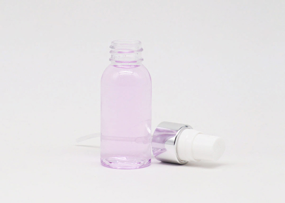 Бутылка лосьона пустой бутылки лосьона квадрата 250ml пластиковой прозрачная янтарная