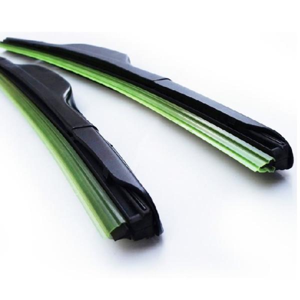 Four Season No Noise Silicone Wiper Blades , Two Pieces Auto Wiper Blades