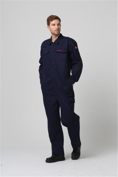 350gsm Molten Metal Protective Clothing Falme Retardant Coveralls for mining work