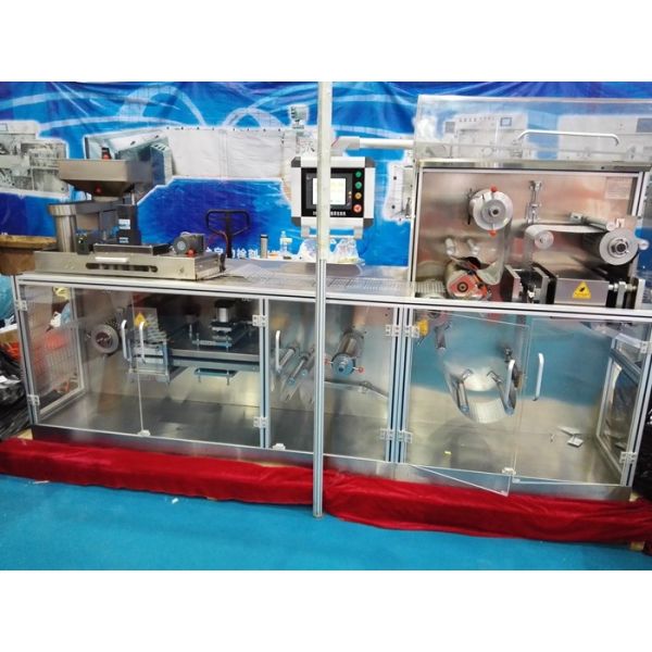 DPH-260 Alu Alu Blister Packing Machine / High Speed Packaging Machine With Camera