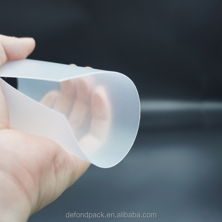 Double Sides Matte Finish pp Plastic Cover Sheet Food Grade pp Sheet Roll for Thermoforming