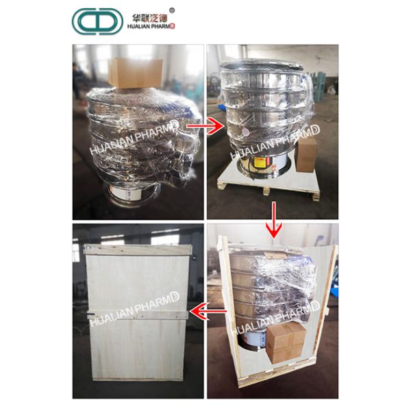 SUS304 316L Pharmaceutical Granulation Equipments / Vibratory Sieve Separator
