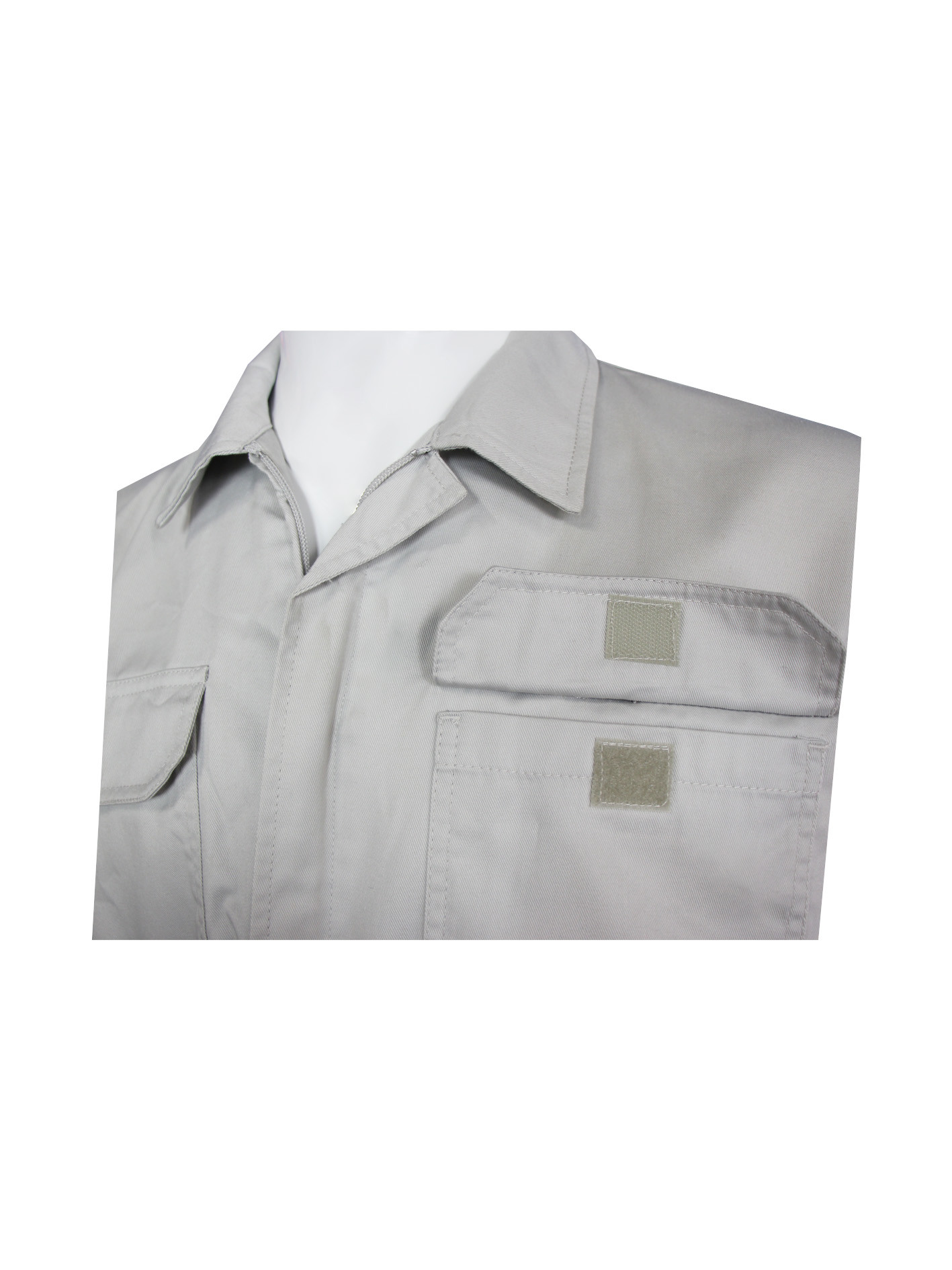 Twill 280GSM 3/1 пламен - карманы retardant Coverall Multi осветите - серый цвет