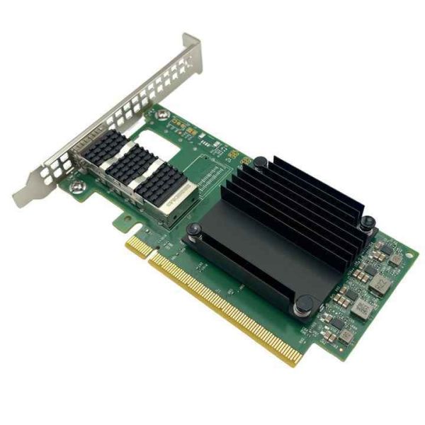 Mellanox MCX623105AN-CDAT ConnectX-6 Carte réseau 200GbE à un seul port SFP56 PCIe 4.0 x16 pour serveurs de centres de données