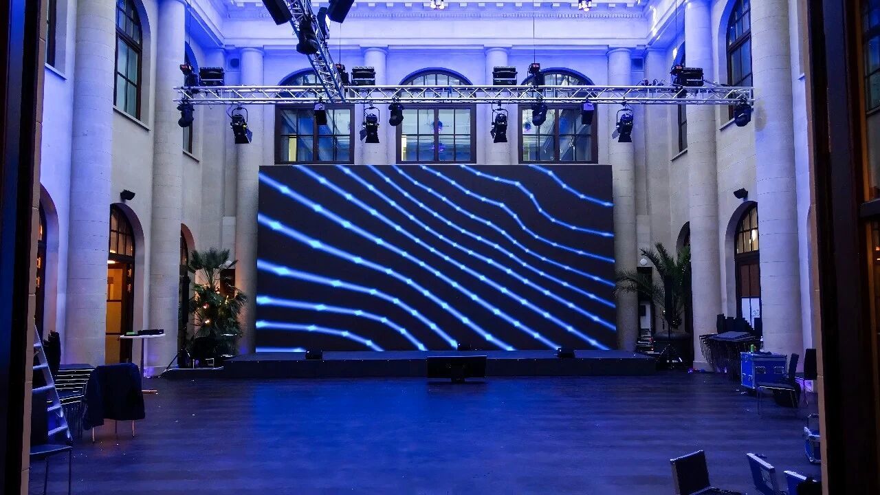 P1.95 LED Rental Screen 14 Bit LED Stage Display Screen Stack Mount