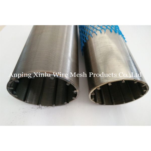 Electrolytic Polishing Stainless Steel 304 316L Johnson Filter Tube for Water Well Filtration