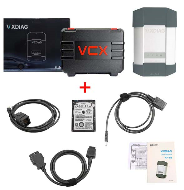 V2023.06 VXDIAG Мультидиагностический инструмент BENZ MB SD Connect C6 Plus   Следующий 2 в 1 сканер