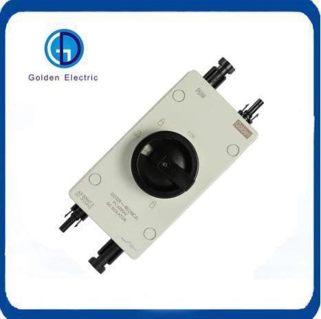Manual Operation 4 Pole DC Isolator Switch IP66 DC1000V Disconnect Switch With MC4 Connector