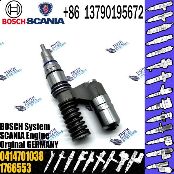Injetor BOSCH 0414701038 0414701063 Combustível Diesel Unidade de bomba 0414701038 1766553 1548472 para motor Scania
