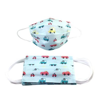 Public Place Kids Disposable Mask Effectively Isolating Bacteria Pollen Dust Haze