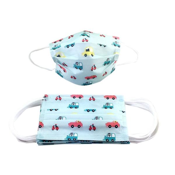Public Place Kids Disposable Mask Effectively Isolating Bacteria Pollen Dust Haze