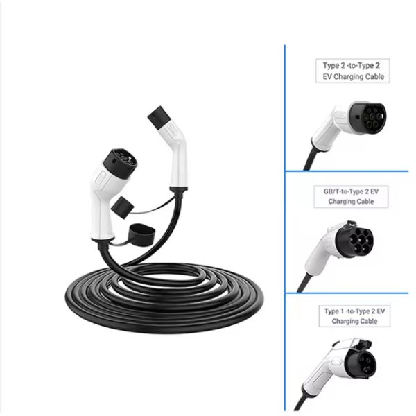 16A 32A 3-Phase 2-Type EV Connector 11Kw 22Kw Charging Cables for Replace/Repair