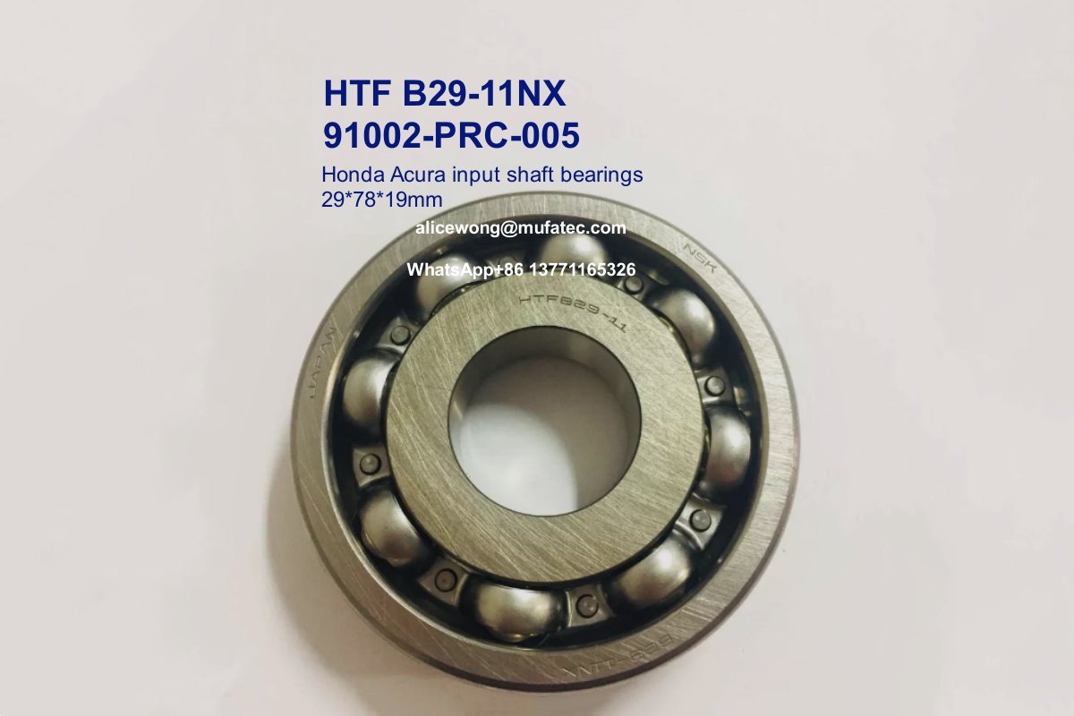B29-11N 91002-RPC-005 Honda Acura Входное валовое подшипники 29x78x19 мм
